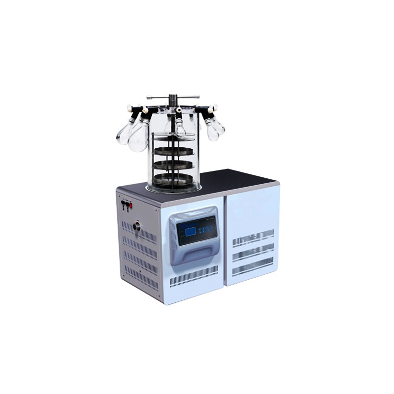 -80°C Horizontal Freeze Dryer NovaDryer-C274 Multi-pipeline Manifold Top-press Gland Type